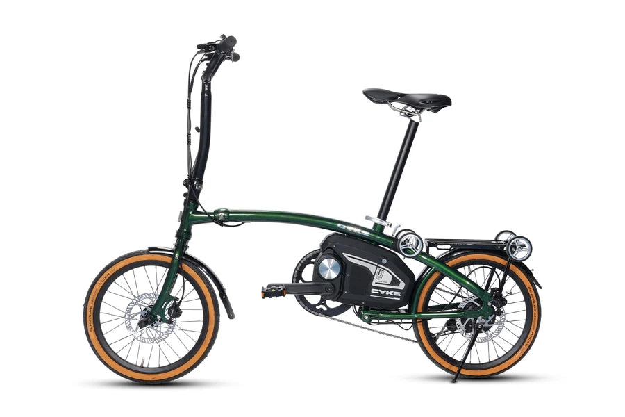 Kingfisher Folding eBike green